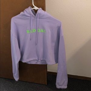 Bad Gal Crop Hoodie